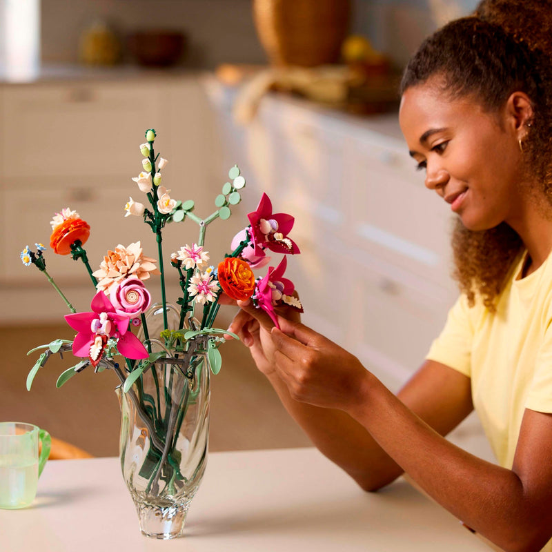 Load image into Gallery viewer, Lego botanicals 10342 roze boeket