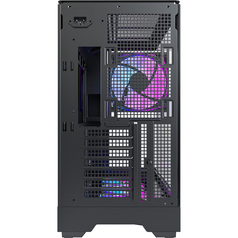 Load image into Gallery viewer, Montech king 45 pro midi tower behuizing (zwart | 2x usb-a | 1x usb-c | rgb | window)