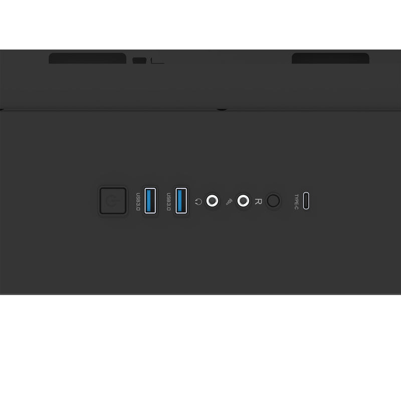 Load image into Gallery viewer, Thermaltake view 390 air midi tower behuizing (zwart | 2x usb-a | 1x usb-c | tempered glass)