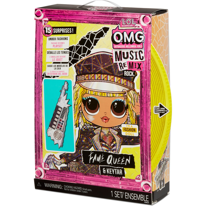 Load image into Gallery viewer, Mga entertainment l.o.l. surprise! omg remix rock - fame queen and keytar pop