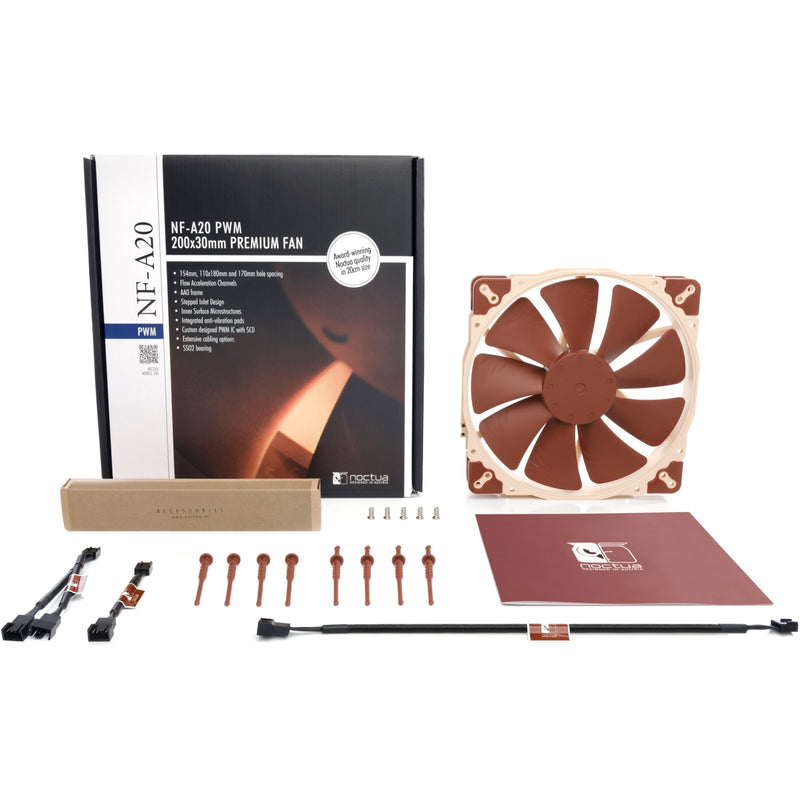Load image into Gallery viewer, Noctua NF-A20 PWM