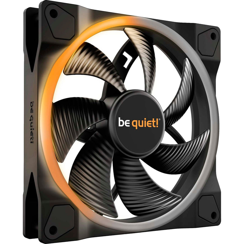 Load image into Gallery viewer, Be quiet! light wings pwm rgb case fan (zwart, 140 x 140 x 25 mm)