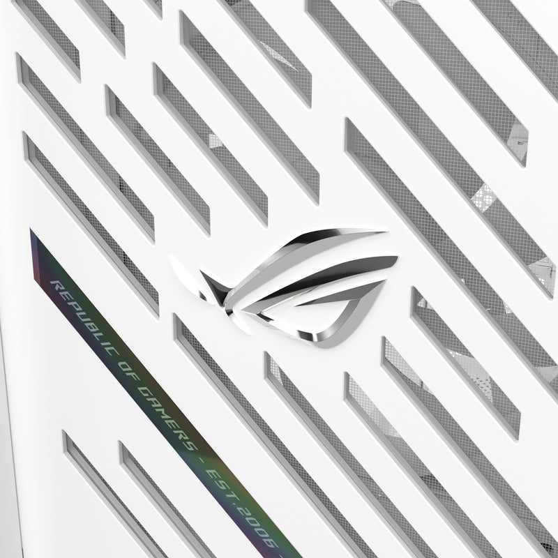 Load image into Gallery viewer, Asus rog strix helios ii gx601s midi tower behuizing (wit | 4x usb-a | 2x usb-c | rgb | tempered glass)