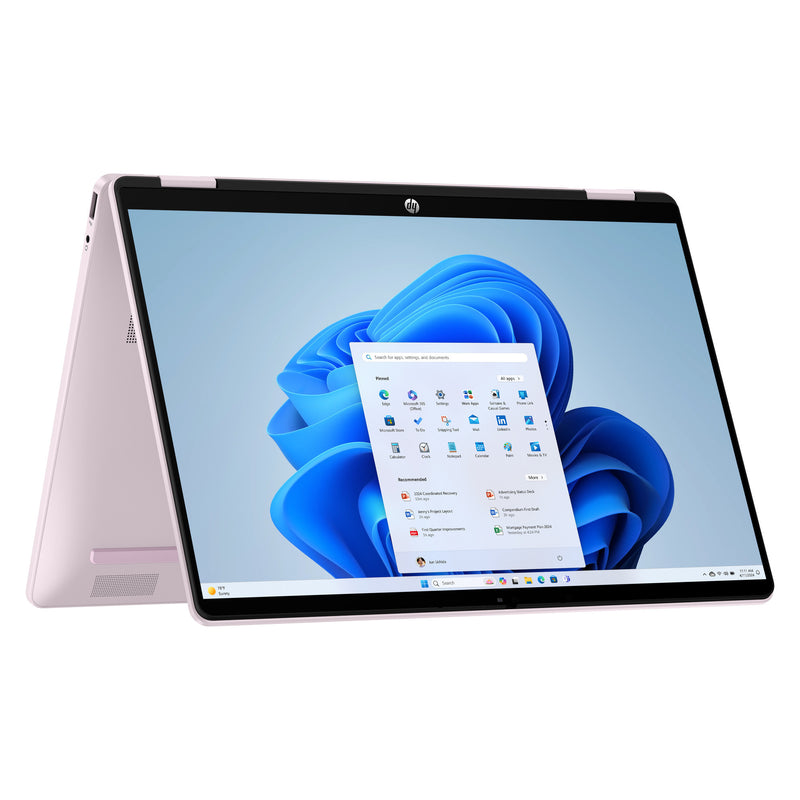 Load image into Gallery viewer, Hp omnibook 5 flip 2-in-1 14-fp0252ndx 14 laptop (lichtroze | core 5 120u | intel graphics | 8 gb | 512 gb ssd | touch)