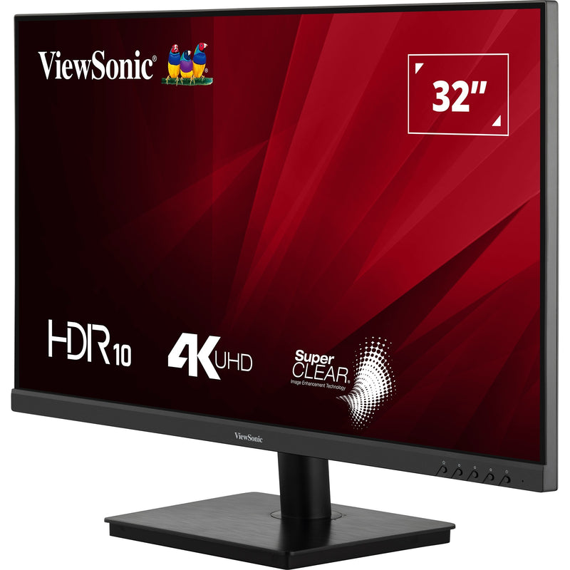 Afbeelding laden in galerijviewer, Viewsonic va3208-4k-hd 31.5 monitor (zwart (mat), 2x hdmi, 1x displayport)