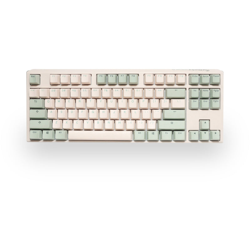 Load image into Gallery viewer, Ducky one 3 matcha tkl, toetsenbord (crème groen, us lay-out, cherry mx silent red, pbt double shot, hot swap)