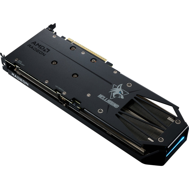Afbeelding laden in galerijviewer, Powercolor radeon rx 9060 xt hellhound 8gb grafische kaart (2x displayport, 1x hdmi)