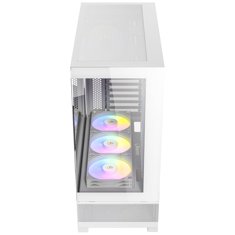 Load image into Gallery viewer, Antec cx700 elite rgb midi tower behuizing (wit | 2x usb-a | tempered glass)