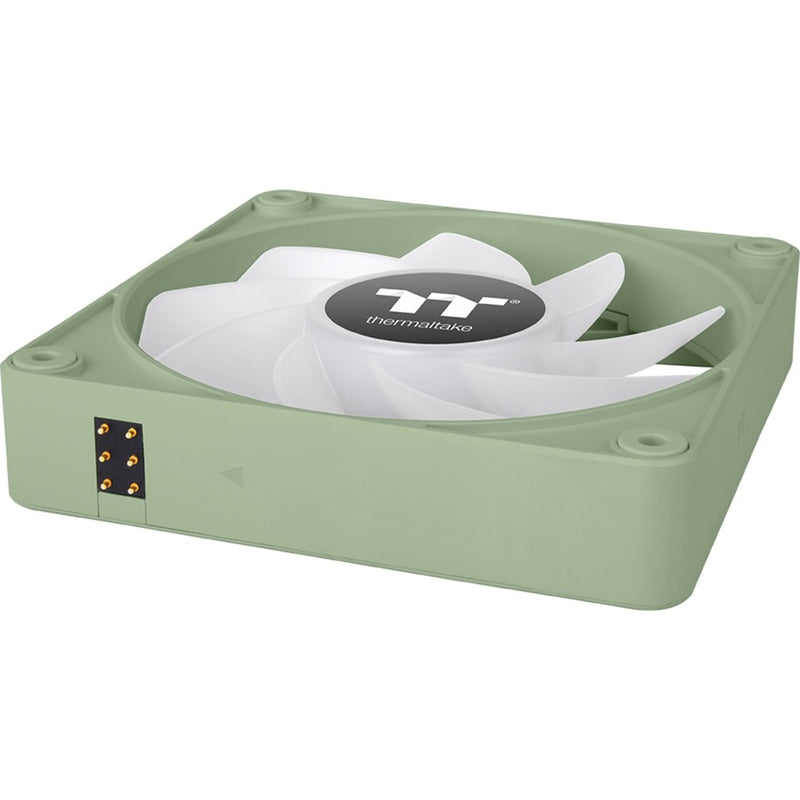 Load image into Gallery viewer, Thermaltake ct120 ex reverse argb sync pc cooling fan matcha green (3-fan pack) case fans (lichtgroen, 3 stuks, 120 x 120 x 25 mm, pwm)