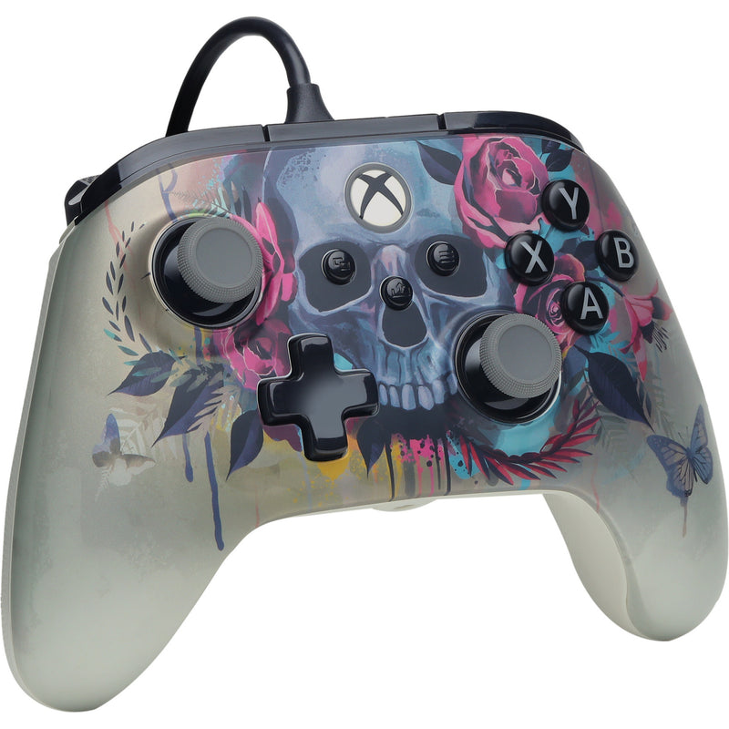 Load image into Gallery viewer, Powera advantage plus bedrade controller voor xbox series x|s - bloom gloom (zilver, xbox series x|s, xbox one, pc)