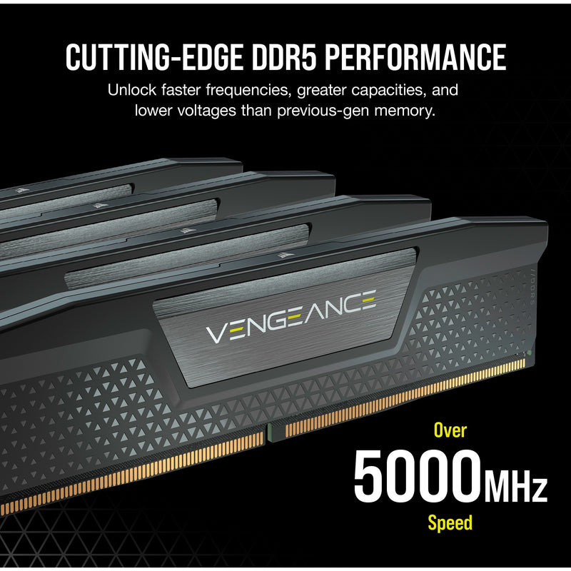 Load image into Gallery viewer, Corsair vengeance 32 gb ddr5-6400 (2x 16 gb) werkgeheugen (zwart, cmk32gx5m2b6400c32, xmp)