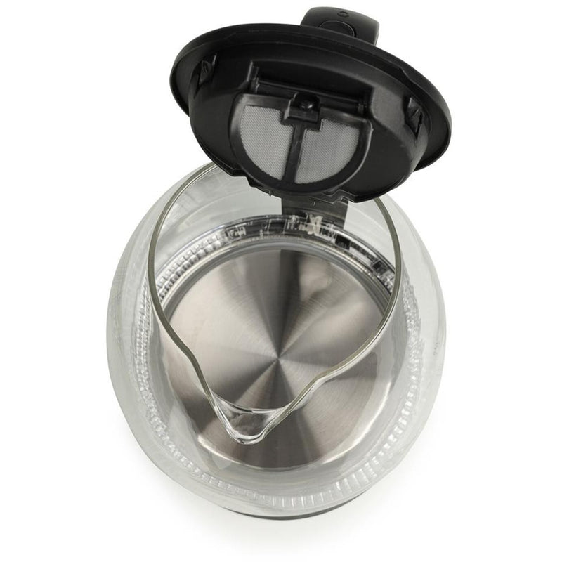 Load image into Gallery viewer, Tristar wk-3405 glazen waterkoker (zwart transparant, 1,7 liter)
