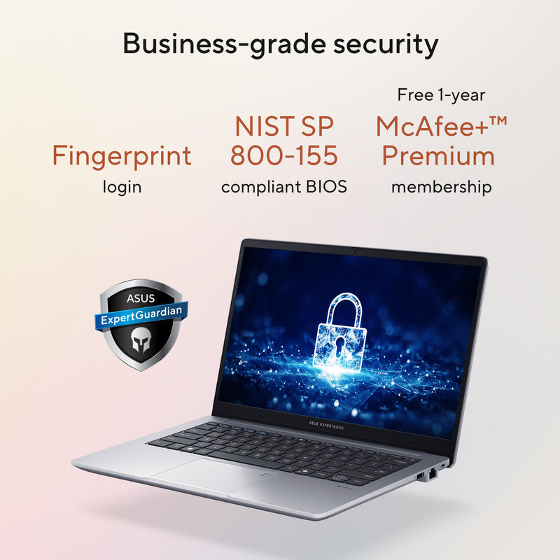 Load image into Gallery viewer, Asus expertbook p1 pm1403cda-s60200x 14 laptop (grijs | r7 170 | radeon 680m | 16 gb | 512 gb ssd)
