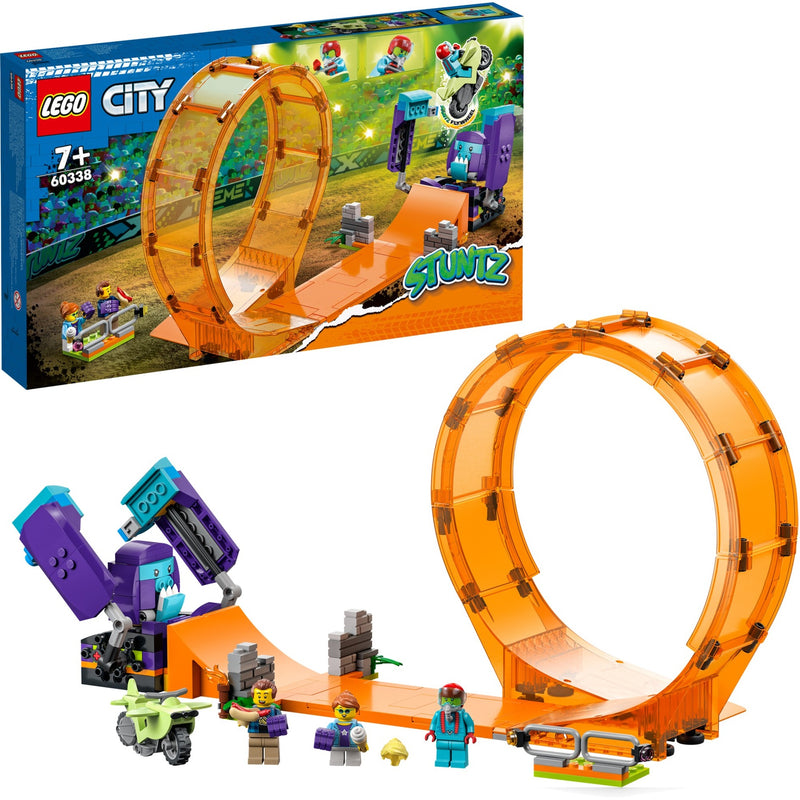 Load image into Gallery viewer, Lego city - chimpansee stuntlooping constructiespeelgoed (60338)