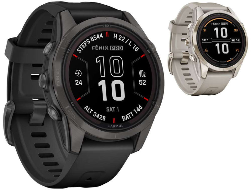 Load image into Gallery viewer, Garmin fenix® 7s pro - sapphire solar 42mm edition - gps multisport smartwatch