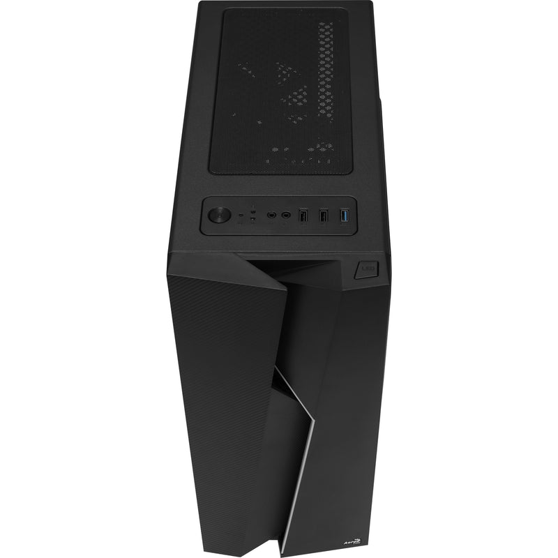 Load image into Gallery viewer, Aerocool bolt midi tower behuizing (zwart | 3x usb-a | rgb | window)