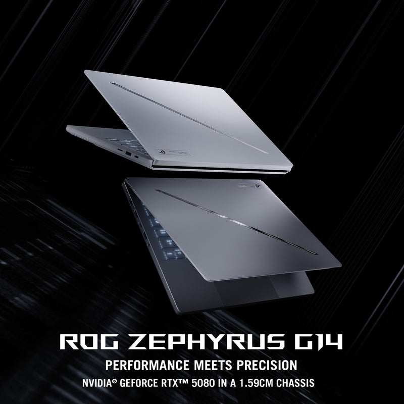 Load image into Gallery viewer, Asus rog zephyrus g14 ga403up-qs001w 14 copilot+ gaming laptop (wit | ryzen 9 270 | rtx 5070 | 32 gb | 1 tb ssd | oled)