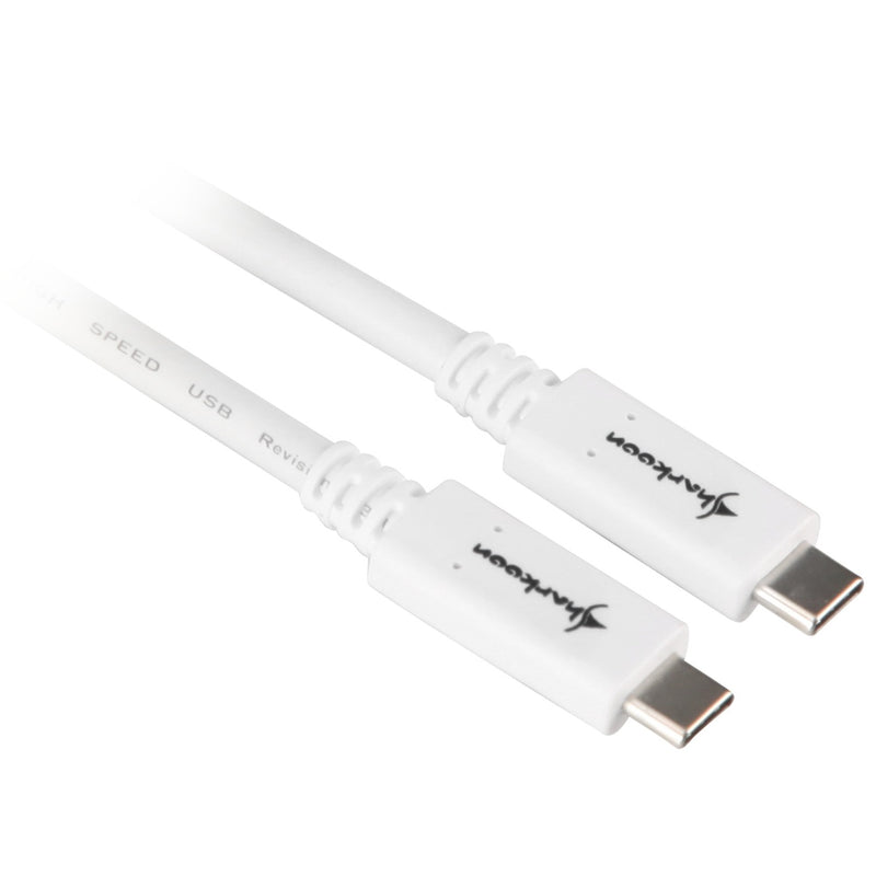 Load image into Gallery viewer, Sharkoon usb-c 3.2 > usb-c kabel (wit, 1 meter)