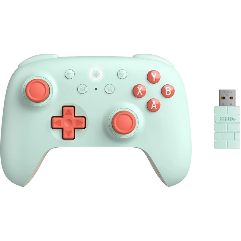 Load image into Gallery viewer, 8bitdo ultimate 2c wireless gamepad (mint oranje)