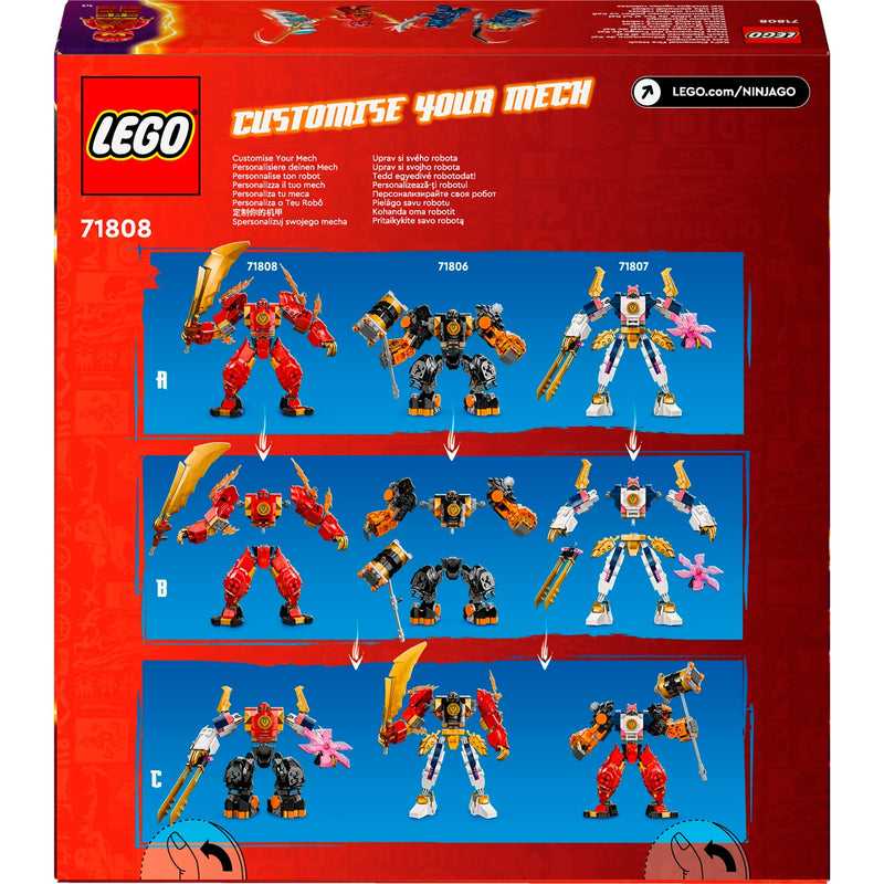 Load image into Gallery viewer, Lego ninjago 71808 kais elementaire vuurmecha