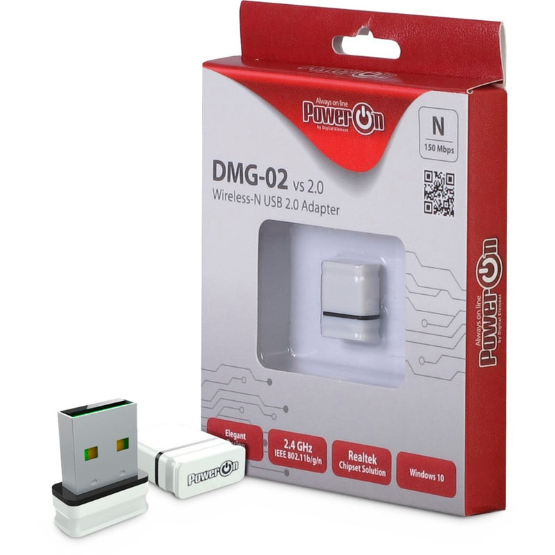 Load image into Gallery viewer, Inter-tech dmg-02 wi-fi 4 usb nano wlan adapter