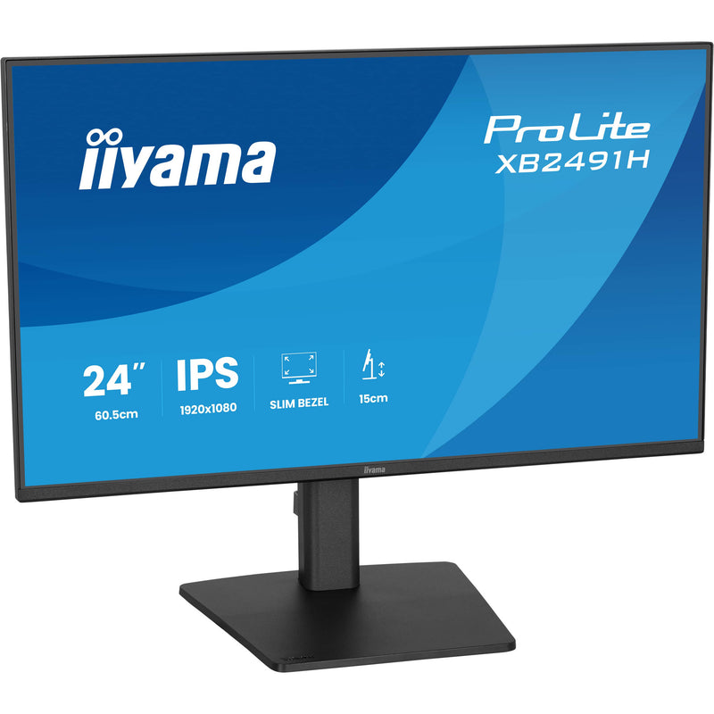 Load image into Gallery viewer, Iiyama prolite xb2491h-b1 23.8 monitor (zwart, 120 hz, hdmi, displayport)