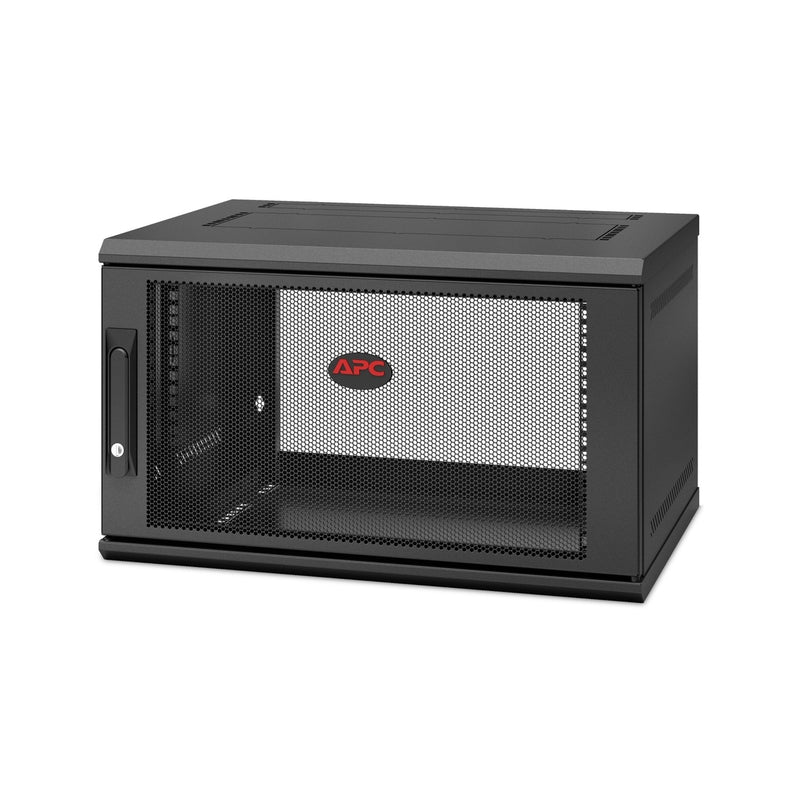 Load image into Gallery viewer, Apc netshelter wx 6u server rack (zwart, 600 x 400 x 355mm)