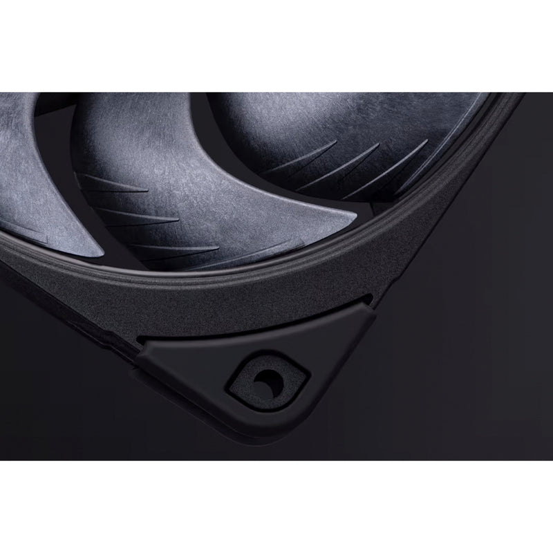 Load image into Gallery viewer, Noctua nf-a12x25 g2 pwm sx2-pp chromax.black case fans (zwart, 2 stuks, 120 x 120 x 25 mm)