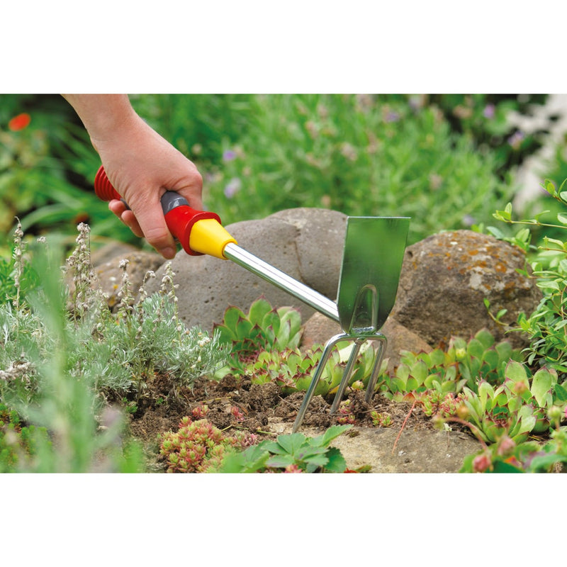 Load image into Gallery viewer, Wolf-garten ln-2k dubbelhakje cultivator (rood geel)