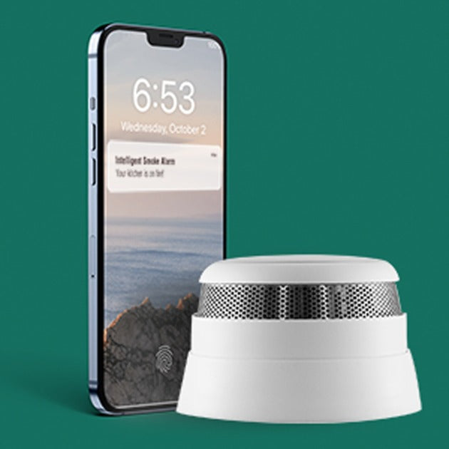 Load image into Gallery viewer, Frient intelligent smoke alarm melder (wit, zigbee 3.0)