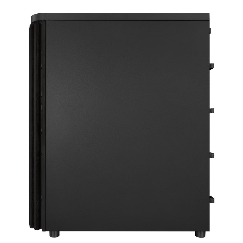 Load image into Gallery viewer, Asus proart pa401 wood edition - metal panel midi tower behuizing (zwart | 2x usb-a | 1x usb-c)