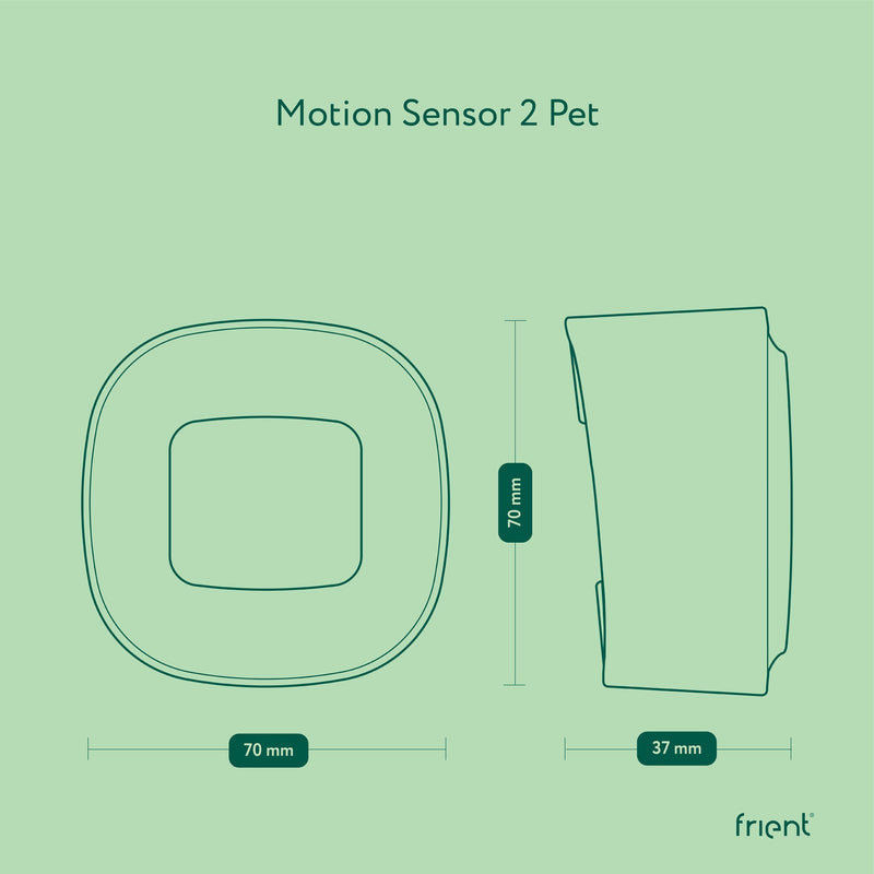 Load image into Gallery viewer, Frient motion sensor 2 pet bewegingsmelder (wit, zigbee 3.0)
