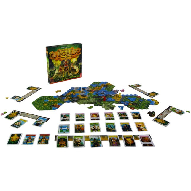 Load image into Gallery viewer, 999games 999 games de zoektocht naar el dorado: gevaren muisca uitbreiding bordspel