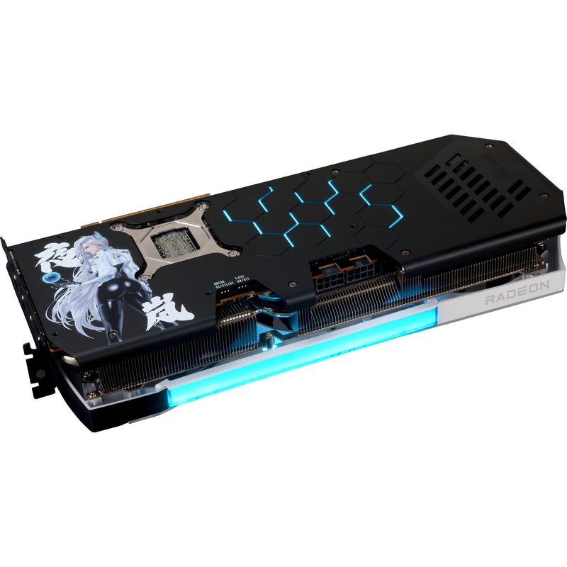 Load image into Gallery viewer, Powercolor radeon rx 9070 xt hellhound reva16gb limited edition grafische kaart (wit zwart, rdna4, gddr6, 3x displayport, 1x hdmi)