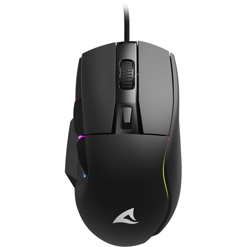 Load image into Gallery viewer, Sharkoon skiller sgm35 gaming muis (zwart, 400 - 6400 dpi, rgb leds)