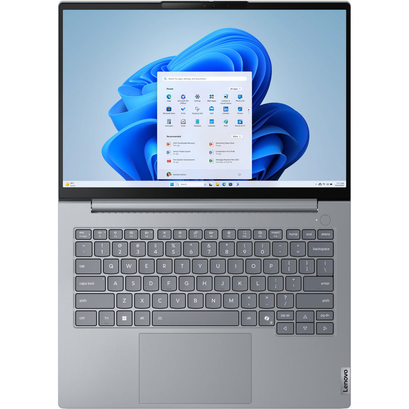 Afbeelding laden in galerijviewer, Lenovo thinkbook 14 g8 irl (21sg008pmh) 14 laptop (grijs | core 7 240h | intel graphics | 16 gb | 512 gb ssd)