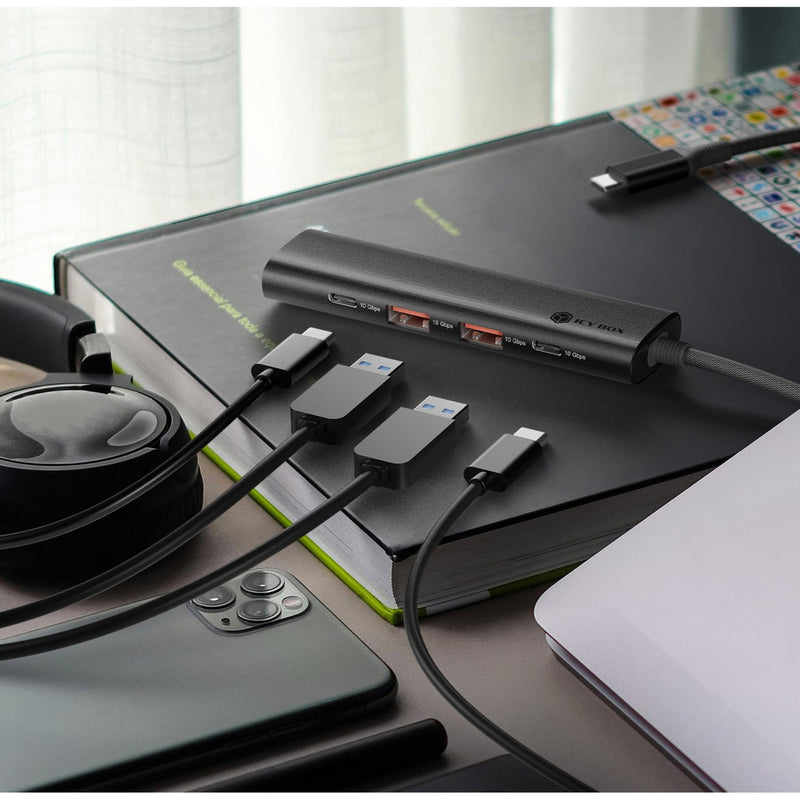 Load image into Gallery viewer, Icy box ib-hub1437-cpd usb-hub