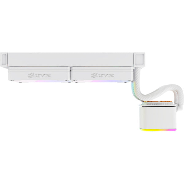 Afbeelding laden in galerijviewer, Xyz pc gear aquapulse aio 240 waterkoeling (wit, argb, pwm)