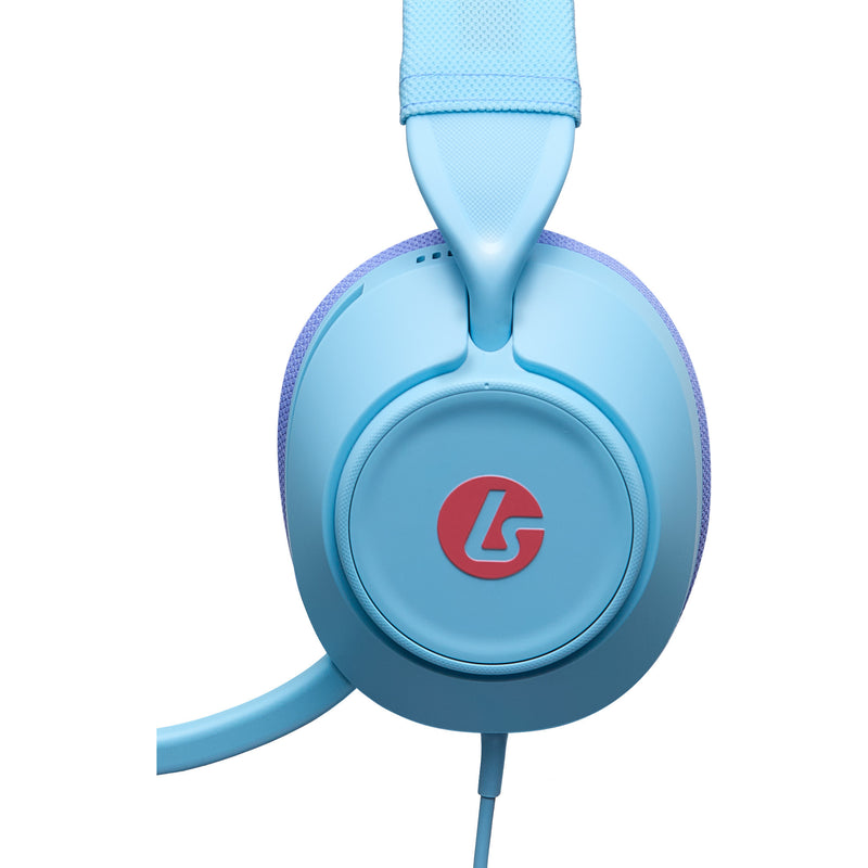 Load image into Gallery viewer, Powera lucidsound ls10 bedrade gamingheadset - oceaangolven over-ear gaming headset (lichtblauw paars, playstation 5, playstation 4, xbox series x|s, xbox one, pc, mobiel)