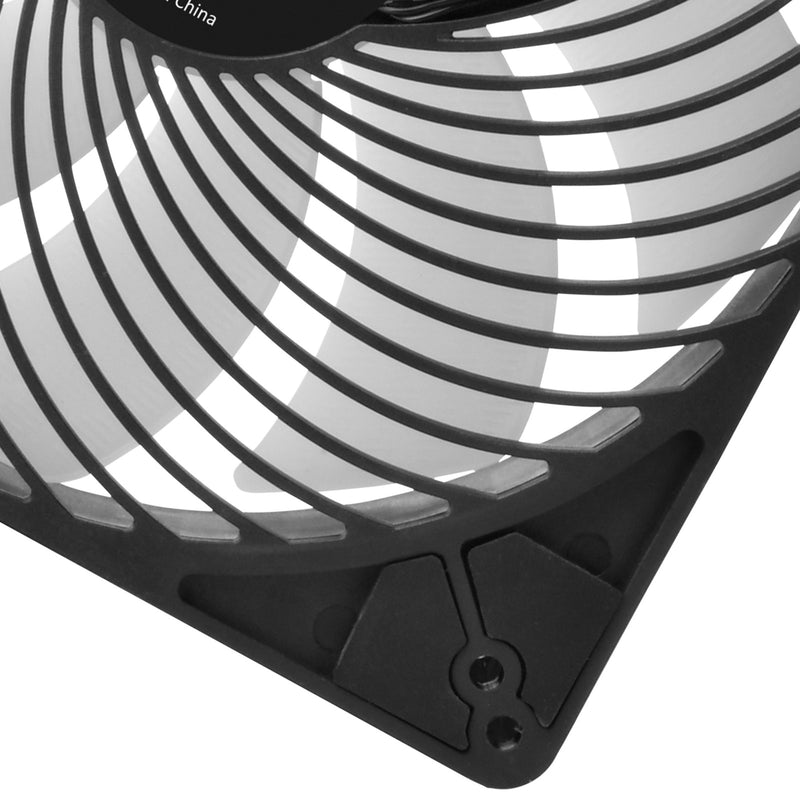 Load image into Gallery viewer, Silverstone air penetrator 184i argb case fan (zwart, 180 x 180 x 32 mm, pwm)