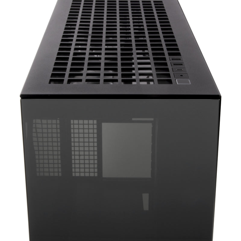 Load image into Gallery viewer, Arctic xtender midi tower behuizing (zwart (mat) | 2x usb-a | 1x usb-c | rgb | tempered glass)
