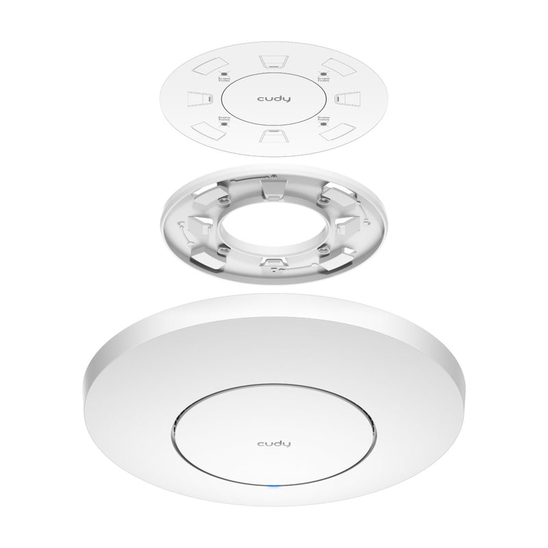 Load image into Gallery viewer, Cudy ac1200 wi-fi gigabit access point (wit, mesh)