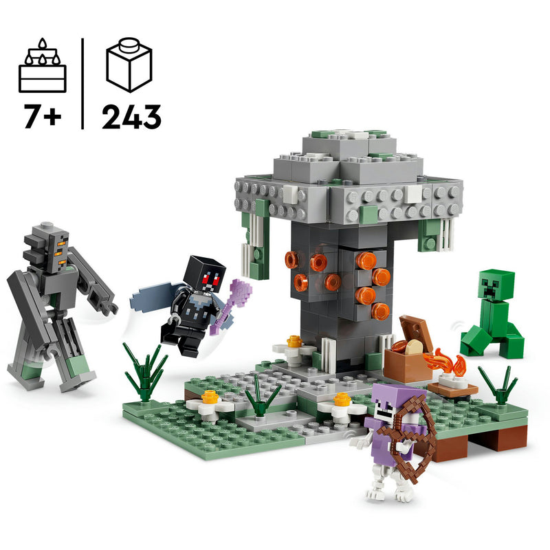 Afbeelding laden in galerijviewer, Lego minecraft 21586 de bleke tuin