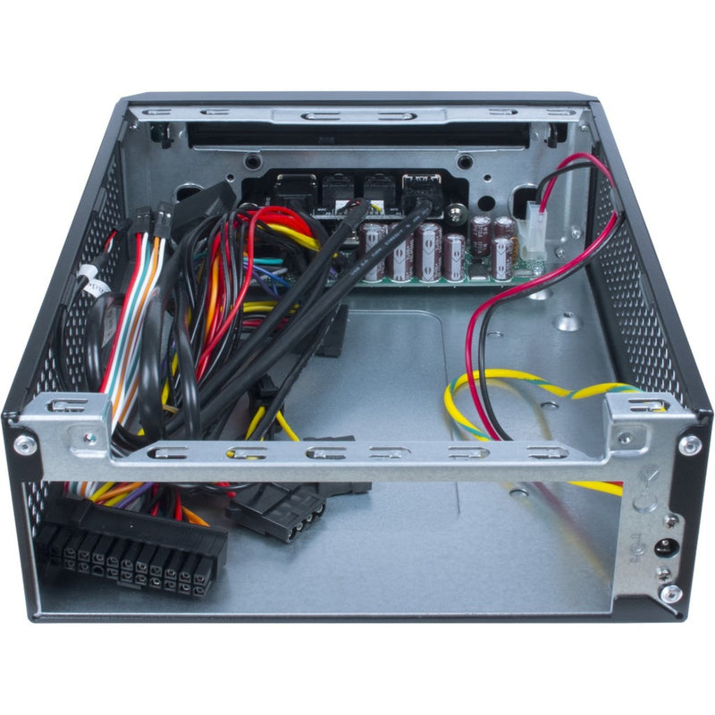 Load image into Gallery viewer, Inter-tech itx mw-02 ii htpc behuizing (zwart | 1x usb-a | 1x usb-c)