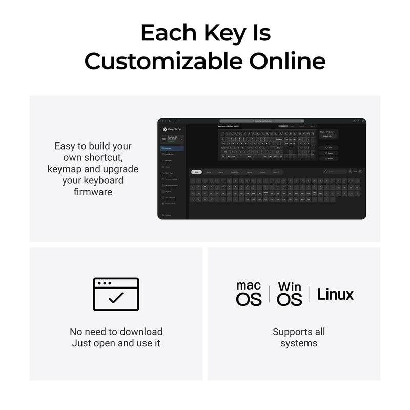 Load image into Gallery viewer, Keychron q6 ultra-m3 8k wireless custom mechanical keyboard (zwart, us lay-out (qwerty), silk pom brown, 100%, rgb, hot swap, 8k, 2.4 ghz bluetooth 5.2 usb-c)