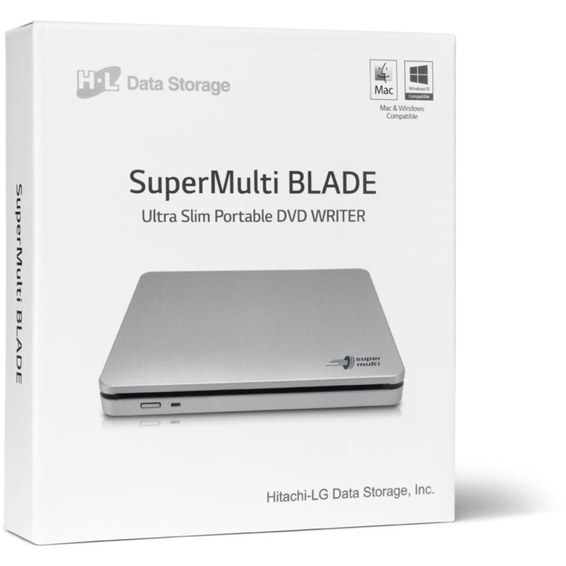 Load image into Gallery viewer, Hitachi-lg data storage gp70ns50 externe dvd-brander (zilver, m-disc )