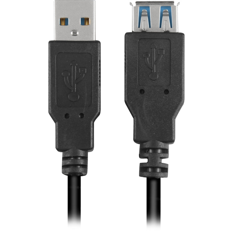 Load image into Gallery viewer, Sharkoon usb 3.0 verlengkabel (zwart, 2 meter)
