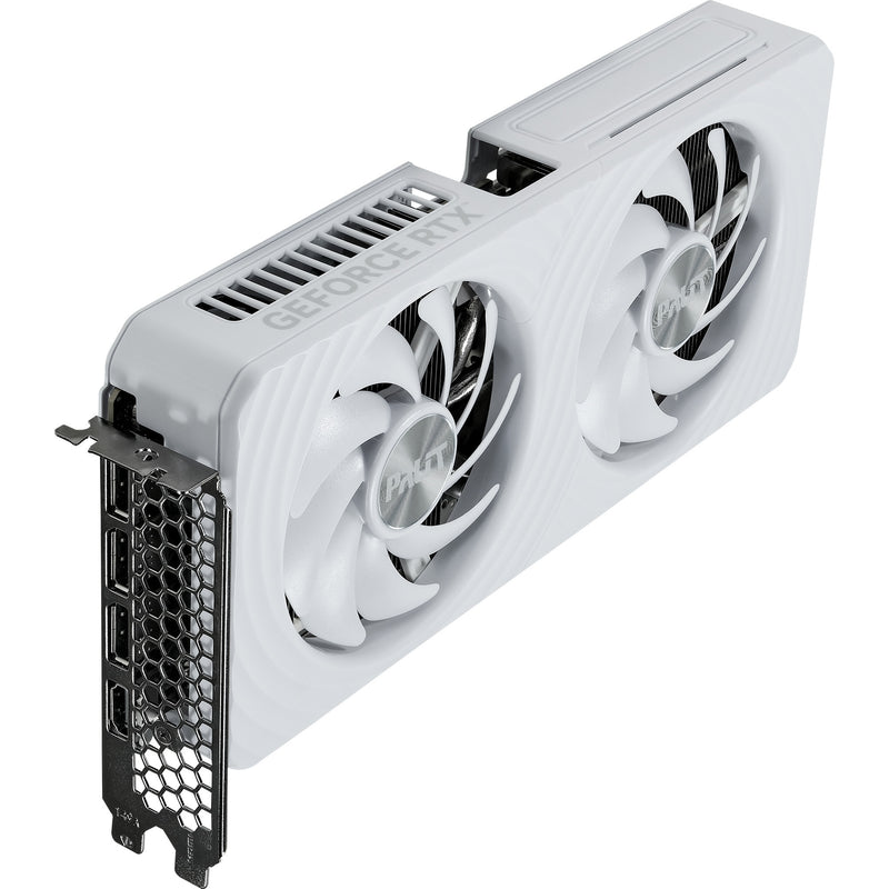 Afbeelding laden in galerijviewer, Palit geforce rtx 5060 oc white 8gb grafische kaart (wit, dlss 4, 3x displayport, 1x hdmi 2.1)