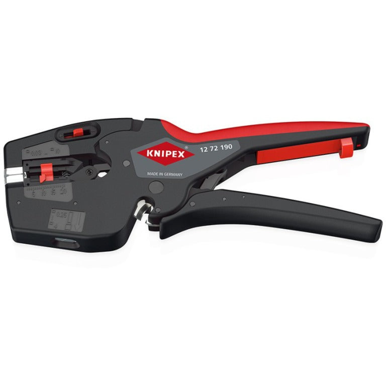 Load image into Gallery viewer, Knipex nexstrip striptang (zwart rood)