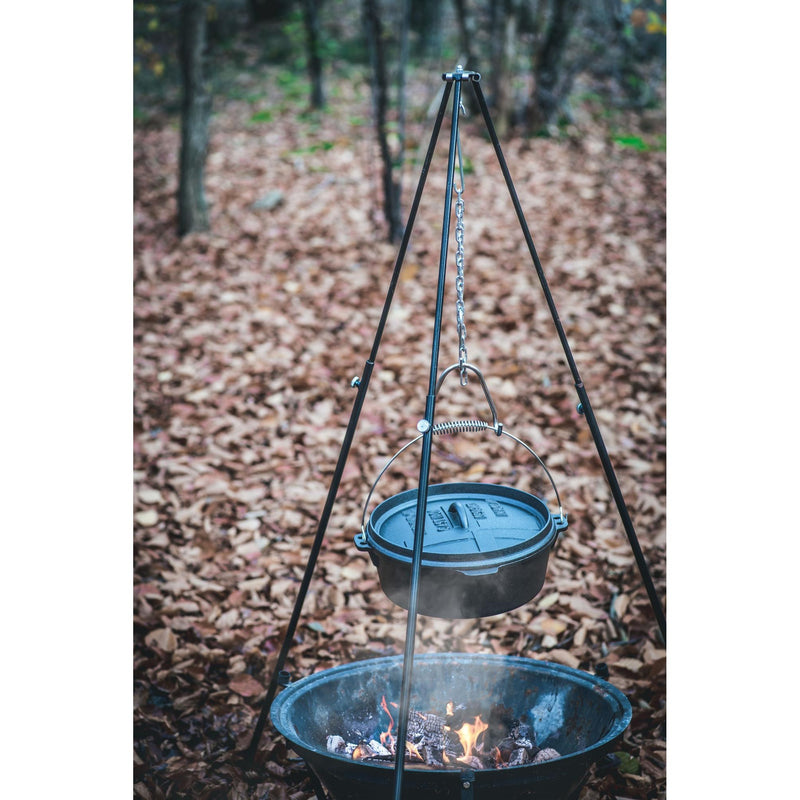 Afbeelding laden in galerijviewer, The windmill dutch oven 6 qt zonder pootjes kookpan (zwart, ø 31,5 cm | 5.9 liter)